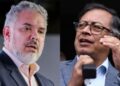 Petro llamó terrorista a expresidente Iván Duque y éste le recuerda al presidente sus vínculos con el terrorismo 