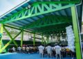 Gobierno entregó la cubierta y la cancha del colegio departamental Natania