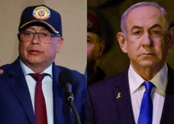 Primer Ministro de Israel acusa a Petro de ser antisemita y de apoyar a terroristas de Hamás luego de que este pidiera orden de captura en su contra