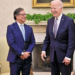 Petro sugiere al presidente de los Estados Unidos, Joe Biden, acabar con el apoyo del gobierno norteamericano a Israel