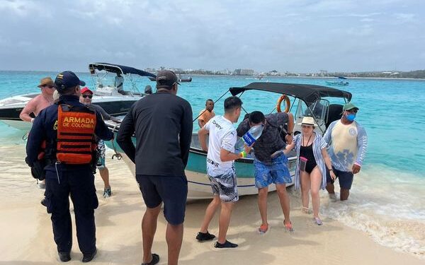Coralina y guardacostas desarrollan operativos en Johnny Cay regional park 