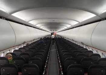 Pasajero se escandaliza de ver vuelo entre Medellín y San Andrés totalmente vacío. 