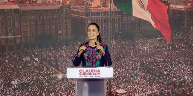 México eligió a la primera mujer presidente de la República Federal en 200 años de vida institucional 