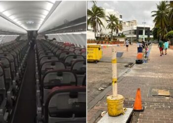 ¿No es lo que parece? la versión de Anato por el video de un vuelo vacío a San Andrés y una foto de la isla desierta 