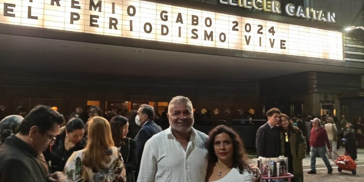 The Archipiélago Press hace presencia en la entrega de premios de periodismo Gabo 2024, el periodismo vive. 