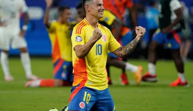 James supera récord de asistencias que tenía Messi en la Copa América y se corona como mejor asistente de América