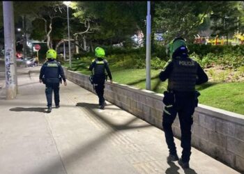 Policía Metropolitana de Barranquilla se toma el suroccidente de la ciudad. 