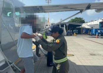 Menor en delicado estado de salud fue trasladado desde Providencia 