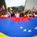 Gigantesca concentración en caracas en marco de la gran protesta mundial contra el régimen de Nicolás Maduro por el fraude electoral