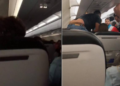 En vuelo comercial que llegaba de Medellín a Barranquilla en el momento que fue azotada por un vendaval, los pasajeros sufrieron momentos de pánico a bordo.