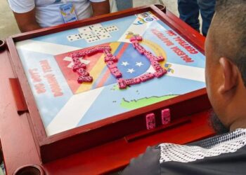 Jugadores de dominó de San Andrés disputan clasificación con participantes nacionales e internacionales a mundial de este juego de mesa 