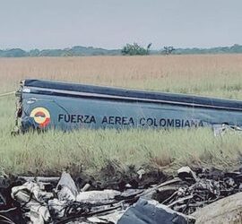 Otra aeronave de las Fuerzas Militares siniestrada; ocho uniformados murieron 