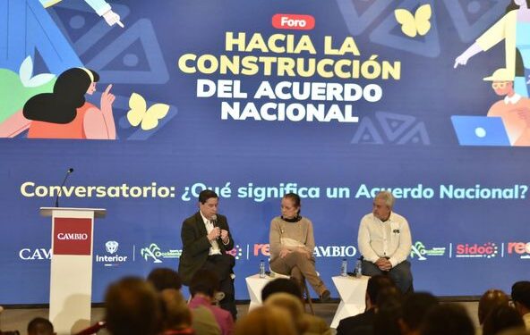 MinInterior invita a un acuerdo nacional contra la violencia y por la alternancia democrática 