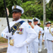 En San Andrés isla, marinos de Colombia engalanaron el desfile en conmemoración al día de la diversidad étnica y cultural