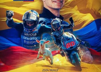 El colombiano David Alonso se coronó campeón mundial de motociclismo Formula 3. En dos ocasiones le pidió apoyo al ministerio del deporte y le fue negado 