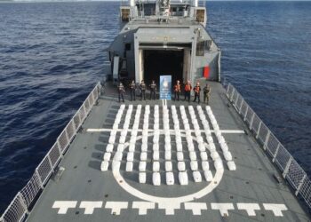 Armada de Colombia incautó 2.3 toneladas de cocaína avaluadas en más de 78 millones de dólares 