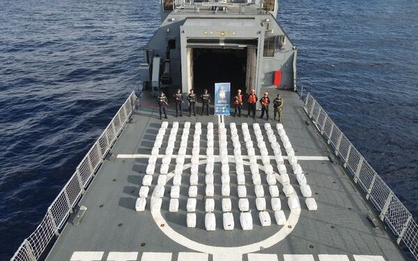Armada de Colombia incautó 2.3 toneladas de cocaína avaluadas en más de 78 millones de dólares 