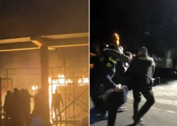Disturbios en la Universidad del Cauca; un policía herido 