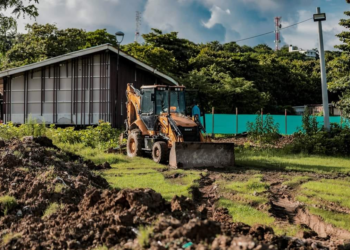 Gobernador del Departamento inspeccionó las obras públicas de la administración 