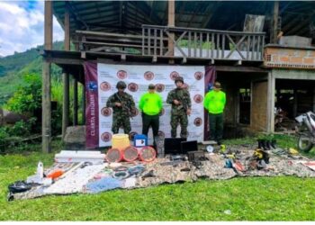 A un gestor de paz de Petro le descubrieron una fabrica de minas antipersonas en Antoquia para las disidencias FARC 