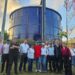 Viceministro de vivienda visita planta desalinizadora en Veolia aguas del Archipiélago 