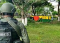 Policía Nacional está trasladando cuerpos de civiles, incluidos menores de edad que han resultado víctimas de la cuenta guerra por el control del Catatumbo. 