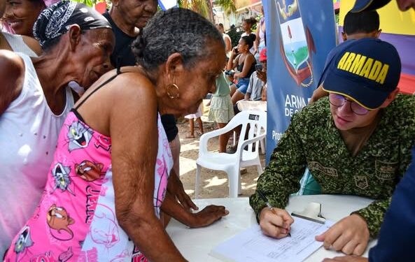 Armada de Colombia llevó bienestar a la comunidad de San Andrés isla 