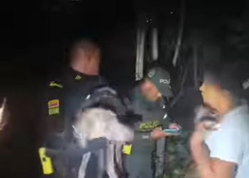 Comunidad y policía hallaron mascota extraviada.
