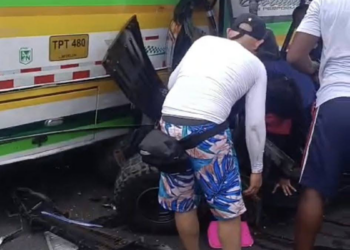 A las víctimas del accidente de la mulita con un bus en San Luis, les hurtaron sus pertenencias  