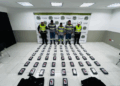 Ofensiva total: contundentes resultados contra el narcotráfico. Incautación de 54 kilogramos de cocaína en sistema de refrigeración de contenedores en Santa Marta y tres capturados en flagrancia 