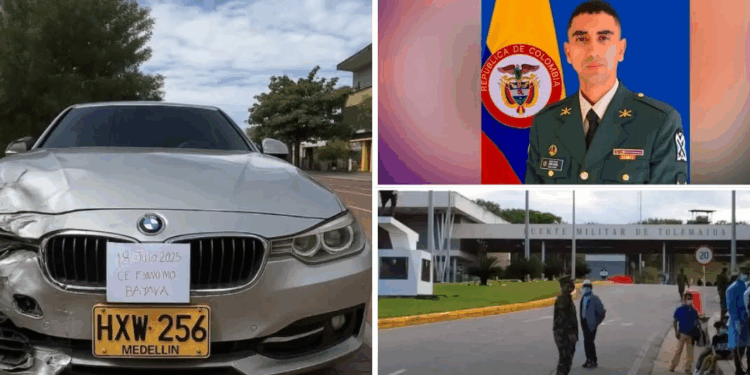 Sargento fallecido en Tolemaida habría sido arrollado por un auto BMW de propiedad de un capitán del ejército 