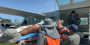 Paciente con fractura fue evacuado desde Providencia a San Andrés isla  