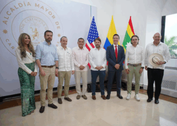 Alcaldes de principales capitales se reunieron con delegación de altos funcionarios y legisladores norteamericanos en Cartagena  