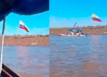 Autoridades del Perú retiran bandera de Colombia que fue izada en su territorio e inician investigación 