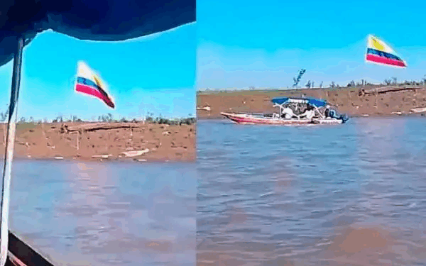 Autoridades del Perú retiran bandera de Colombia que fue izada en su territorio e inician investigación 