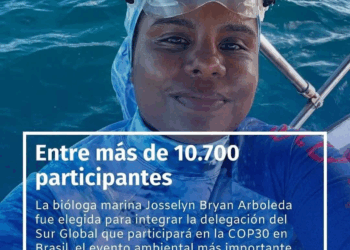 Bióloga marina isleña Joss Bryan Arboleda hará parte de la delegación de Colombia a la COP30 en Brasil  
