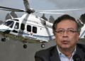 Suspenden mantenimiento del helicóptero presidencial por inclusión de Petro en la lista Clinton 