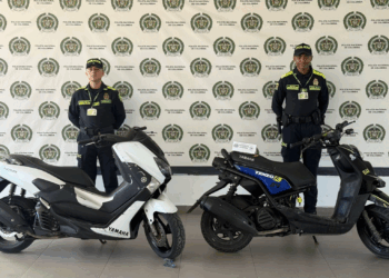 Incautadas dos motocicletas por presunta falsedad marcaria 