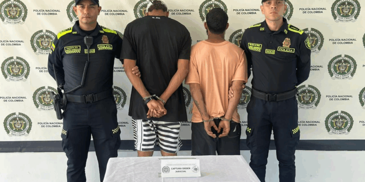 Policía Nacional captura a dos sujetos que tenían orden judicial por tentativa de homicidio  