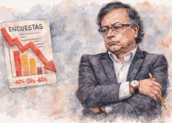 Petro volvió a rajarse en aprobación de su gobierno según AtlasIntel a 100 días de su gestión. Casi seis de cada 10 personas rechazan su gestión 