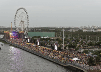 El Malecón del Río tuvo un multitudinario lleno del candidato a la presidencia de la república Abelardo de la Espriella. 