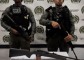 Hallazgo de arma de fuego tipo rifle y munición en San Andrés