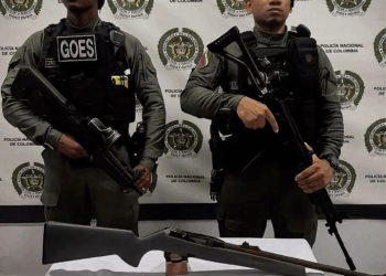 Hallazgo de arma de fuego tipo rifle y munición en San Andrés