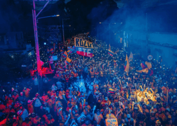 Apoteósico cierre de campaña tuvieron Abelardo de la Espriella y José Manuel Restrepo en la ciudad de Buga, Valle del Cauca este domingo 14 de junio. 