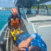 Armada Nacional apoyó una evacuación médica de cayo acuario por fractura de tobillo de turista