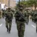 Un total de 1796 integrantes del comando de educación y doctrina del ejército desfilaron por primera vez en el sur de Bogotá en la celebración de los 216 años de independencia