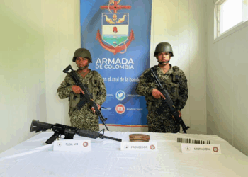 Armada Nacional halló material de guerra en la vecina isla de Providencia.