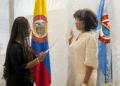 Gobernadora Girley Ordoñez dio posesión a la nueva directora de coralina encargada, Magda Masquita McKeller