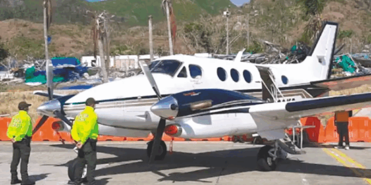 Destitución a exagentes de la Policía por caso de avioneta incautada con 446 kilos de cocaína en Providencia